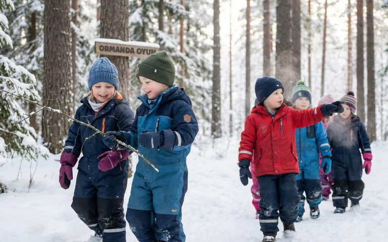 kış orman okulu